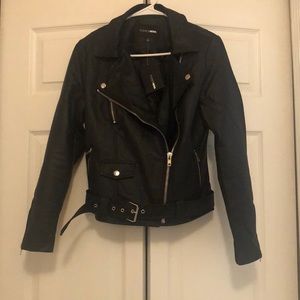 Fashion Nova Style Vegan Leather Jacket